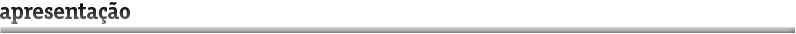 apresentação